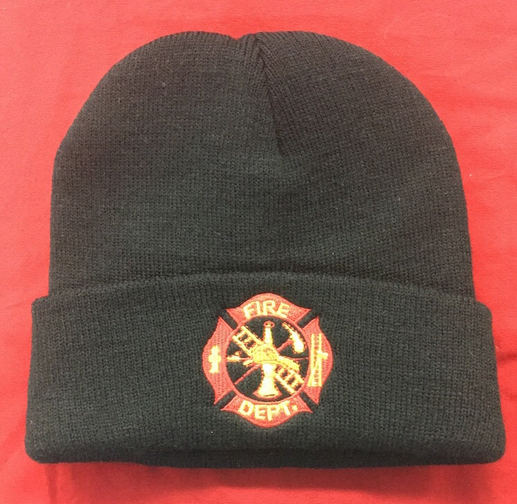 Knit cap- Fire Dept.